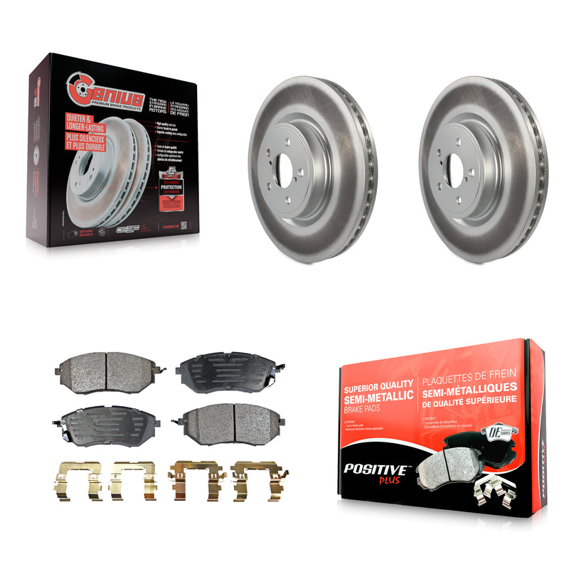 Transit Auto KGF-100311 Disc Brake Kit for 2005-2018 Subaru Forester, Subaru Legacy, Subaru Outback - Front