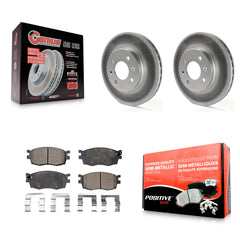 Transit Auto KGF-100329 Disc Brake Kit for 2006-2011 Hyundai Accent, Kia Rio, Kia Rio5 - Front