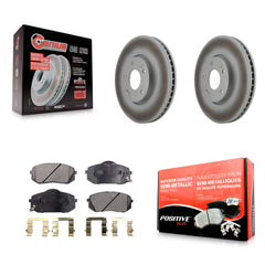 Transit Auto KGF-100333 Disc Brake Kit for 2010-2016 Hyundai Tucson, Kia Soul EV, Kia Sportage - Front