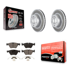 Transit Auto KGF-100353 Disc Brake Kit for 2006-2013 BMW 128i, BMW 328i and More - Front