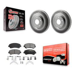 Transit Auto KGF-100395 Disc Brake Kit for 2007-2017 Nissan Juke, Nissan Sentra - Front