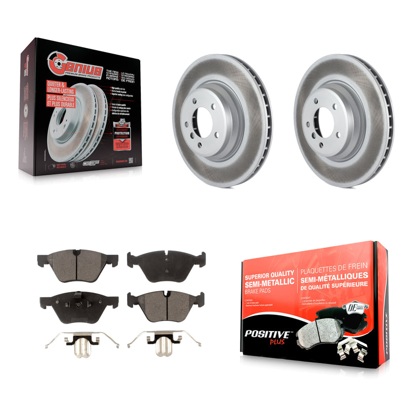 Transit Auto KGF-100400 Disc Brake Kit for 2007 BMW 335xi - Front