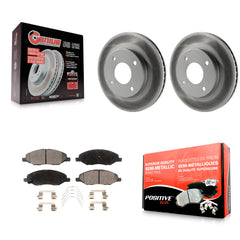 Transit Auto KGF-100427 Disc Brake Kit for 2009-2011 Nissan Versa - Front