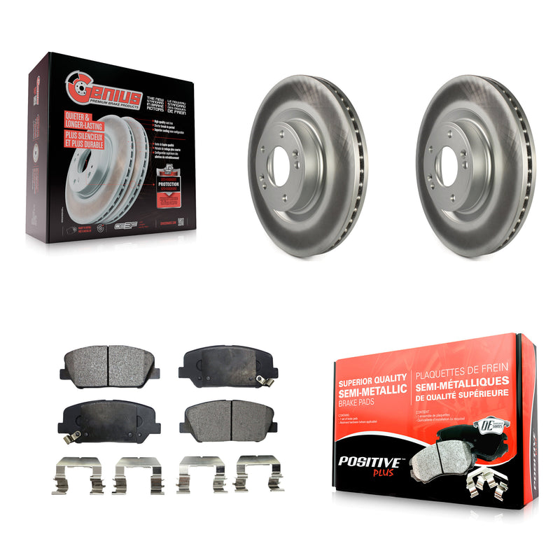 Transit Auto KGF-100429 Disc Brake Kit for 2010-2016 Hyundai Genesis Coupe - Front