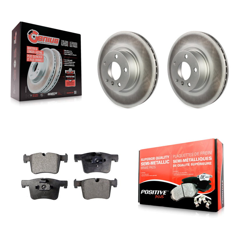 Transit Auto KGF-100455 Disc Brake Kit for 2011-2018 BMW X4, BMW X3 - Front