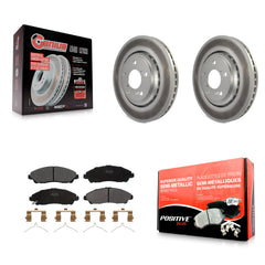Transit Auto KGF-100486 Disc Brake Kit for 2016-2024 Acura MDX, Honda Ridgeline, Honda Pilot - Front