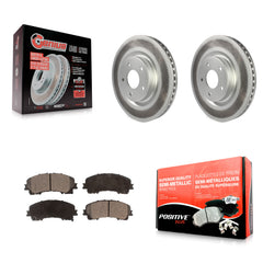 Transit Auto KGF-100488 Disc Brake Kit for 2014-2024 INFINITI Q60, INFINITI QX50, INFINITI Q50 - Front