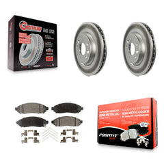 Transit Auto KGF-100500 Disc Brake Kit for 2015 Nissan LEAF - Front