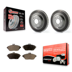 Transit Auto KGF-100503 Disc Brake Kit for 2013-2020 INFINITI QX30, Mercedes-Benz GLA250 and More - Front