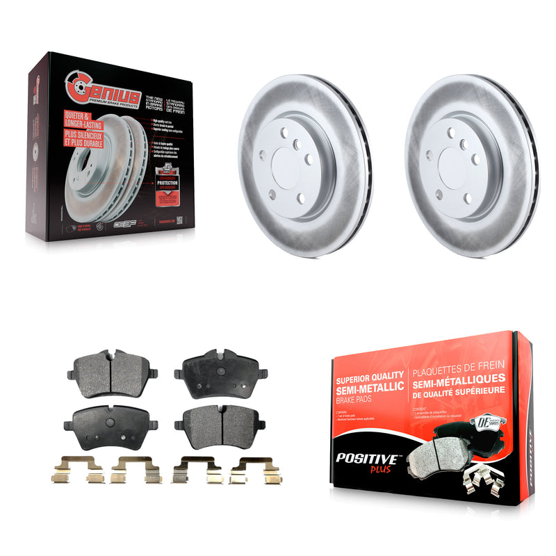 Transit Auto KGF-100507 Disc Brake Kit for 2014-2016 Mini Cooper - Front