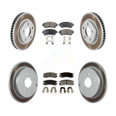 Transit Auto KGF-100546 Disc Brake Kit for 2002-2004 Pontiac Montana - Front and Rear