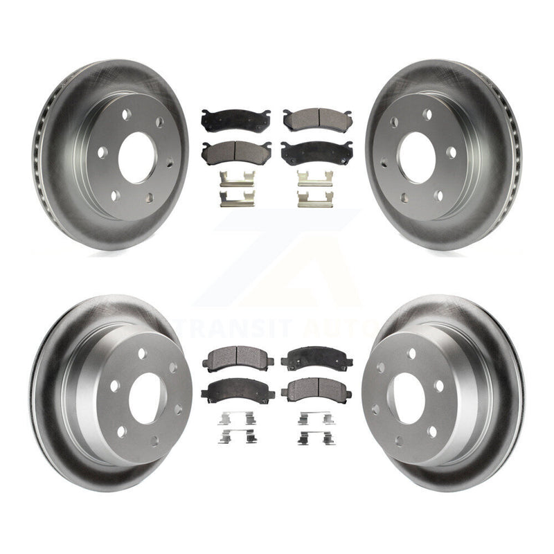Transit Auto KGF-100556 Disc Brake Kit for 2002 Chevrolet Avalanche 1500 - Front and Rear