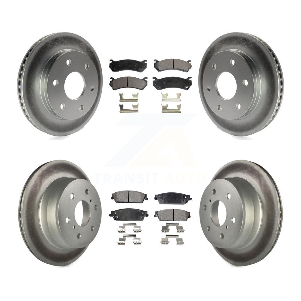 Transit Auto KGF-100560 Disc Brake Kit for 2007 Chevrolet Silverado 1500 - Front and Rear