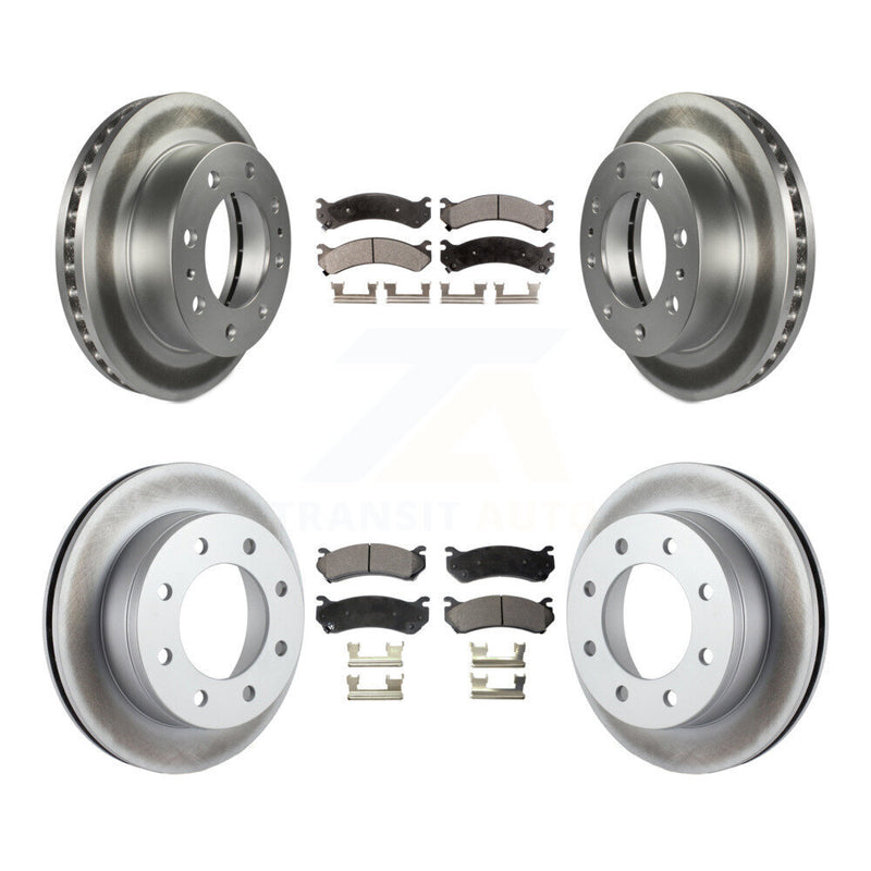 Transit Auto KGF-100564 Disc Brake Kit for 1999-2009 Chevrolet Silverado 1500 HD Classic, Chevrolet Suburban 2500 and More - Front and Rear