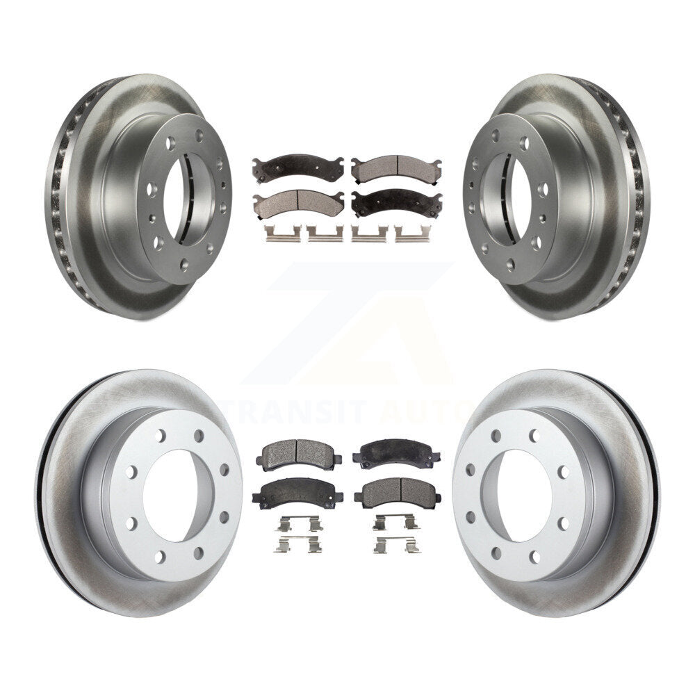 Transit Auto KGF-100565 Disc Brake Kit for 2003-2010 Chevrolet Express 2500, GMC Savana 2500 - Front and Rear