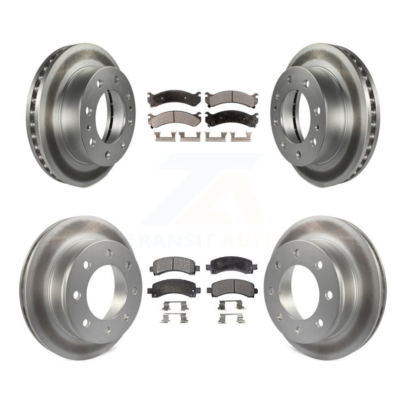 Transit Auto KGF-100566 Disc Brake Kit for 2008-2020 GMC Savana 2500, Chevrolet Express 2500 - Front and Rear