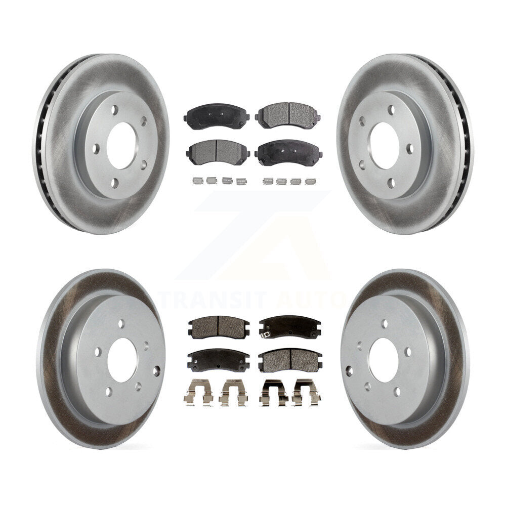 Transit Auto KGF-100567 Disc Brake Kit for 2001-2007 Buick Rendezvous, Pontiac Aztek - Front and Rear