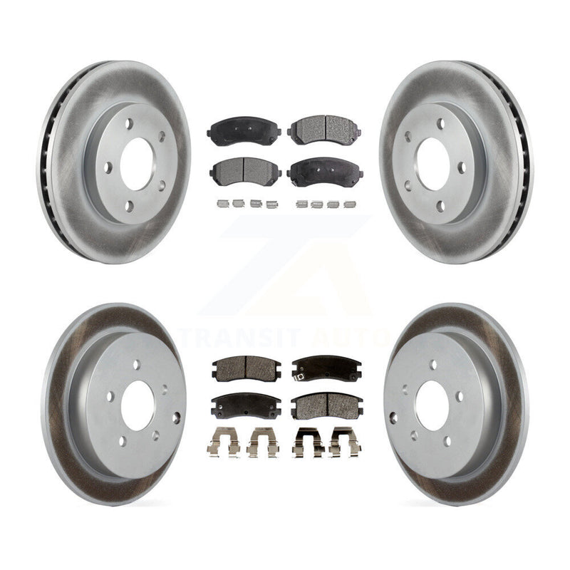 Transit Auto KGF-100567 Disc Brake Kit for 2001-2007 Buick Rendezvous, Pontiac Aztek - Front and Rear