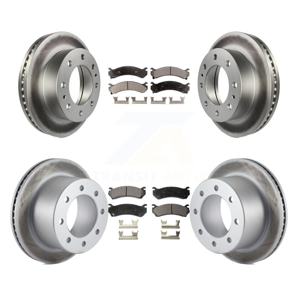 Transit Auto KGF-100568 Disc Brake Kit for 2007 GMC Sierra 3500 Classic - Front and Rear