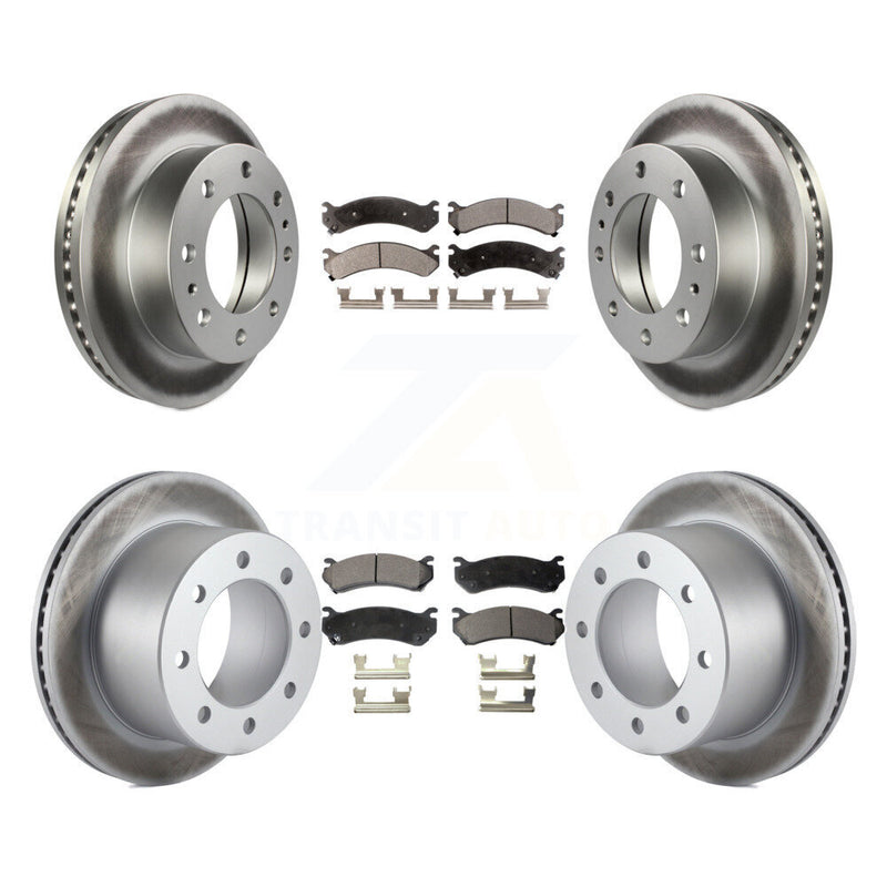 Transit Auto KGF-100568 Disc Brake Kit for 2007 GMC Sierra 3500 Classic - Front and Rear