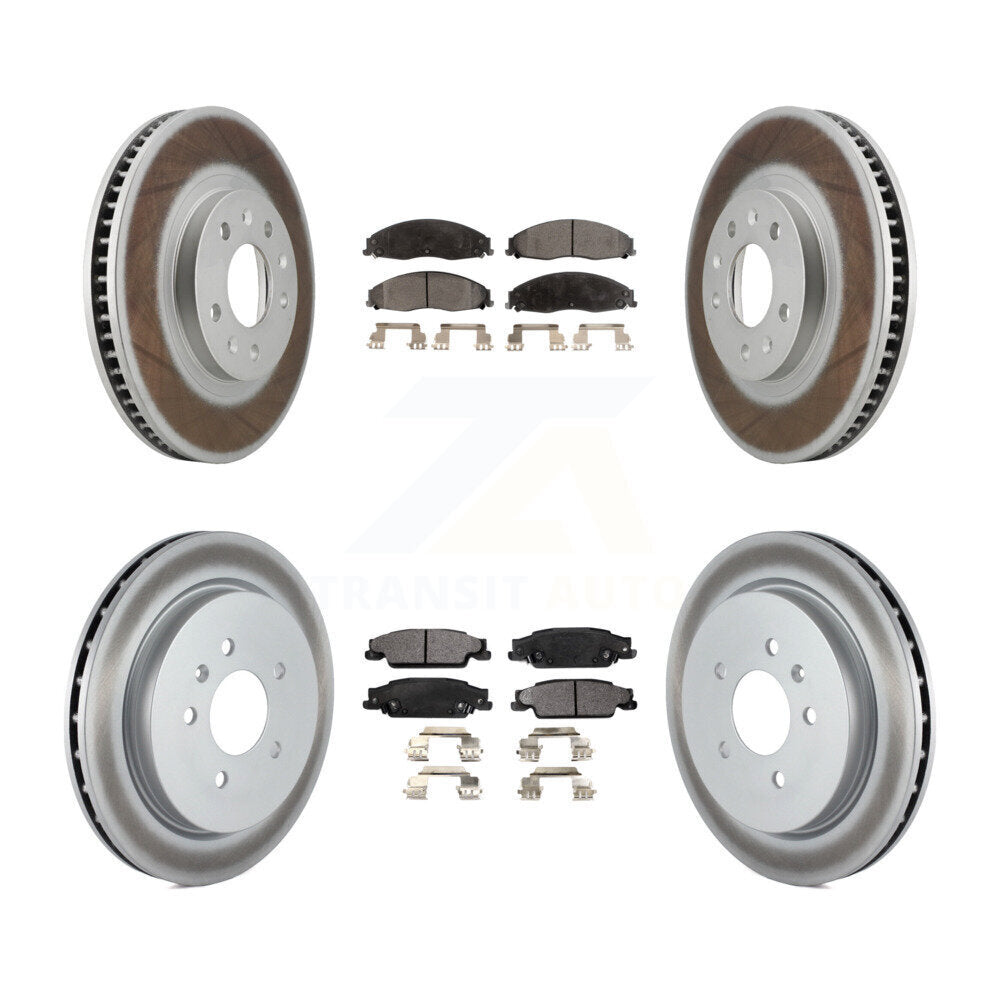 Transit Auto KGF-100575 Disc Brake Kit for 2003-2007 Cadillac CTS - Front and Rear