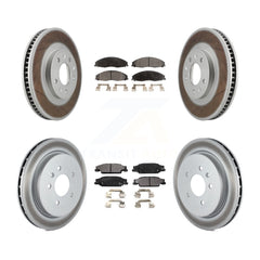 Transit Auto KGF-100575 Disc Brake Kit for 2003-2007 Cadillac CTS - Front and Rear