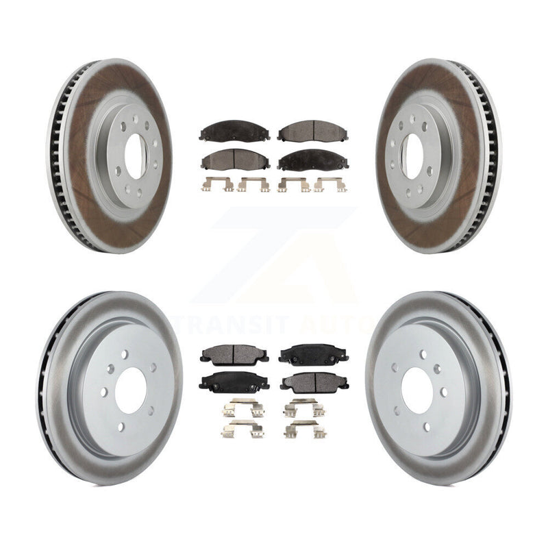 Transit Auto KGF-100575 Disc Brake Kit for 2003-2007 Cadillac CTS - Front and Rear