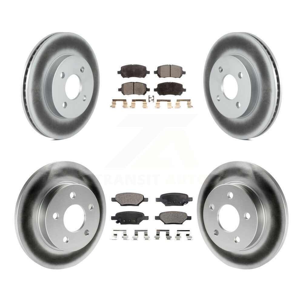 Transit Auto KGF-100576 Disc Brake Kit for 2006-2010 Pontiac G5, Pontiac Pursuit - Front and Rear