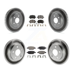 Transit Auto KGF-100578 Disc Brake Kit for 2004-2012 Chevrolet Malibu, Pontiac G5 and More - Front and Rear