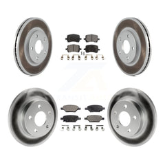 Transit Auto KGF-100583 Disc Brake Kit for 2004-2008 Chevrolet Malibu, Pontiac G6 - Front and Rear