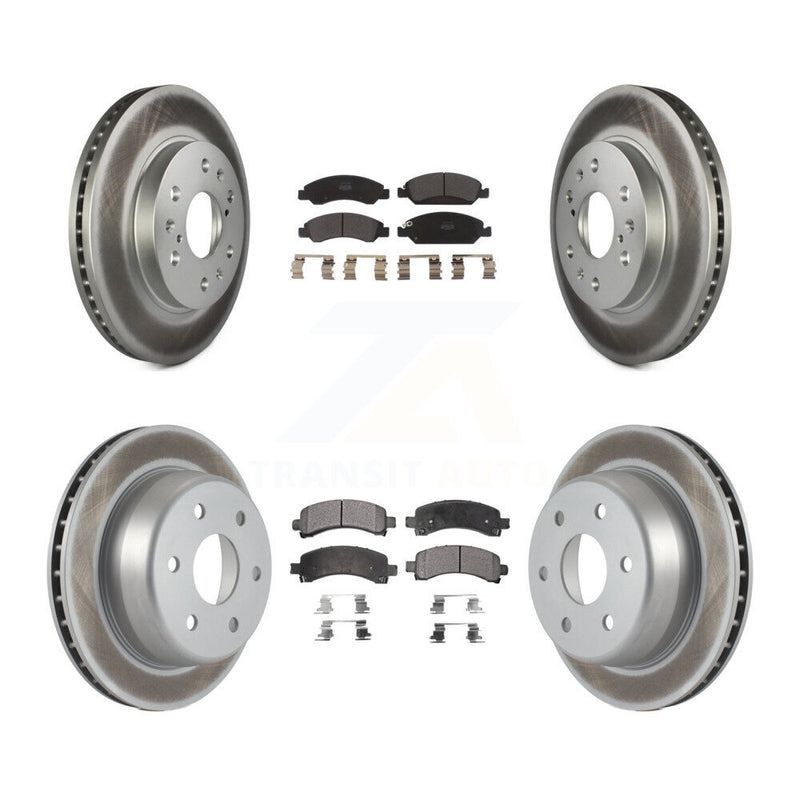 Transit Auto KGF-100590 Disc Brake Kit for 2009-2014 Chevrolet Express 1500, GMC Savana 1500 - Front and Rear