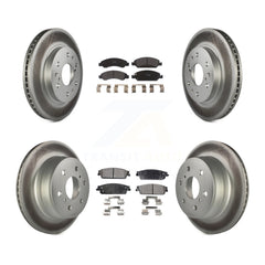 Transit Auto KGF-100591 Disc Brake Kit for 2008-2014 Chevrolet Silverado 1500, Chevrolet Tahoe and More - Front and Rear