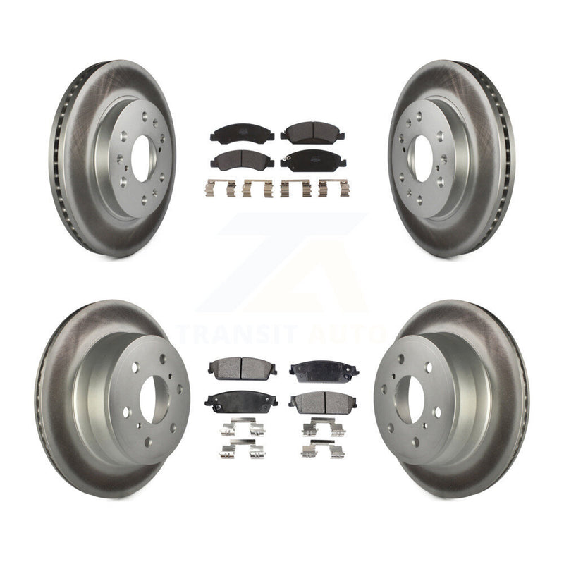 Transit Auto KGF-100591 Disc Brake Kit for 2008-2014 Chevrolet Silverado 1500, Chevrolet Tahoe and More - Front and Rear