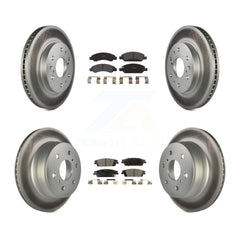 Transit Auto KGF-100592 Disc Brake Kit for 2014-2020 Chevrolet Suburban, Cadillac Escalade and More - Front and Rear