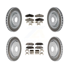 Transit Auto KGF-100595 Disc Brake Kit for 2005-2013 Chevrolet Corvette, Cadillac XLR - Front and Rear