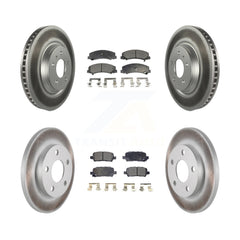 Transit Auto KGF-100598 Disc Brake Kit for 2012-2016 Chevrolet Impala Limited, Chevrolet Impala - Front and Rear