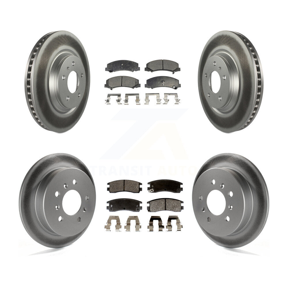 Transit Auto KGF-100599 Disc Brake Kit for 2008-2009 Buick Allure, Buick LaCrosse - Front and Rear