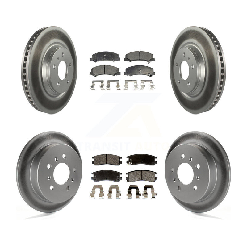 Transit Auto KGF-100599 Disc Brake Kit for 2008-2009 Buick Allure, Buick LaCrosse - Front and Rear