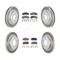 Transit Auto KGF-100600 Disc Brake Kit for 2010-2016 Chevrolet Impala Limited, Chevrolet Impala - Front and Rear