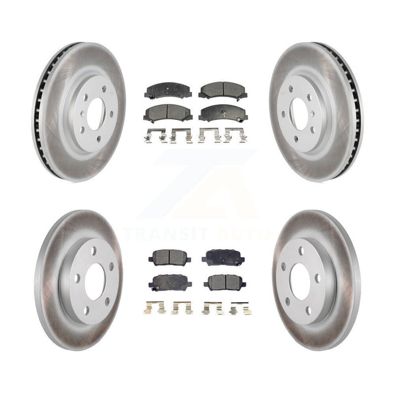 Transit Auto KGF-100600 Disc Brake Kit for 2010-2016 Chevrolet Impala Limited, Chevrolet Impala - Front and Rear