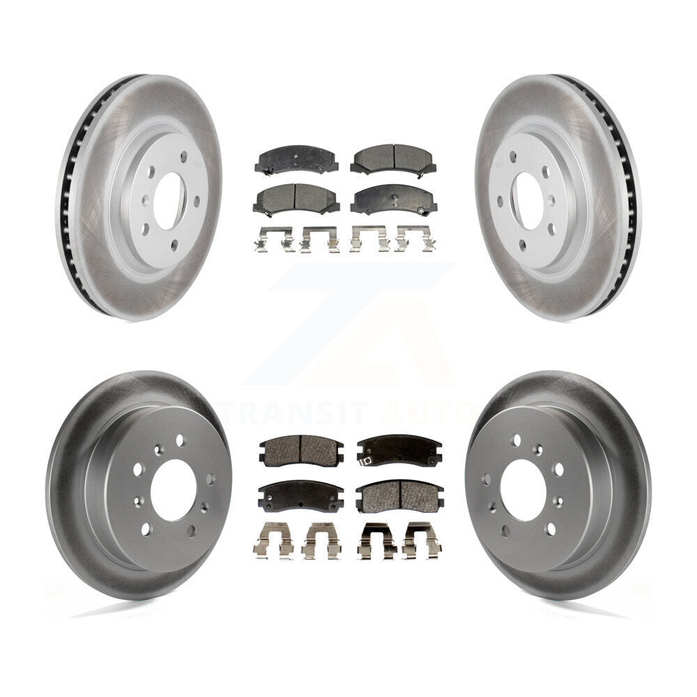 Transit Auto KGF-100601 Disc Brake Kit for 2006-2010 Chevrolet Impala, Chevrolet Monte Carlo - Front and Rear