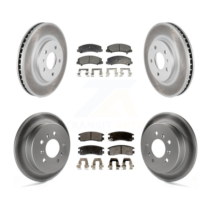 Transit Auto KGF-100601 Disc Brake Kit for 2006-2010 Chevrolet Impala, Chevrolet Monte Carlo - Front and Rear