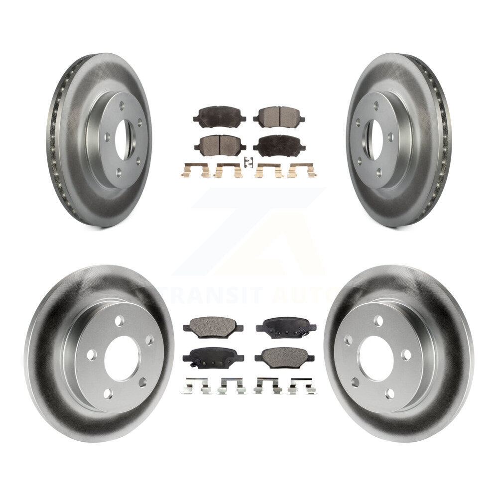 Transit Auto KGF-100602 Disc Brake Kit for 2009-2010 Pontiac G5 - Front and Rear