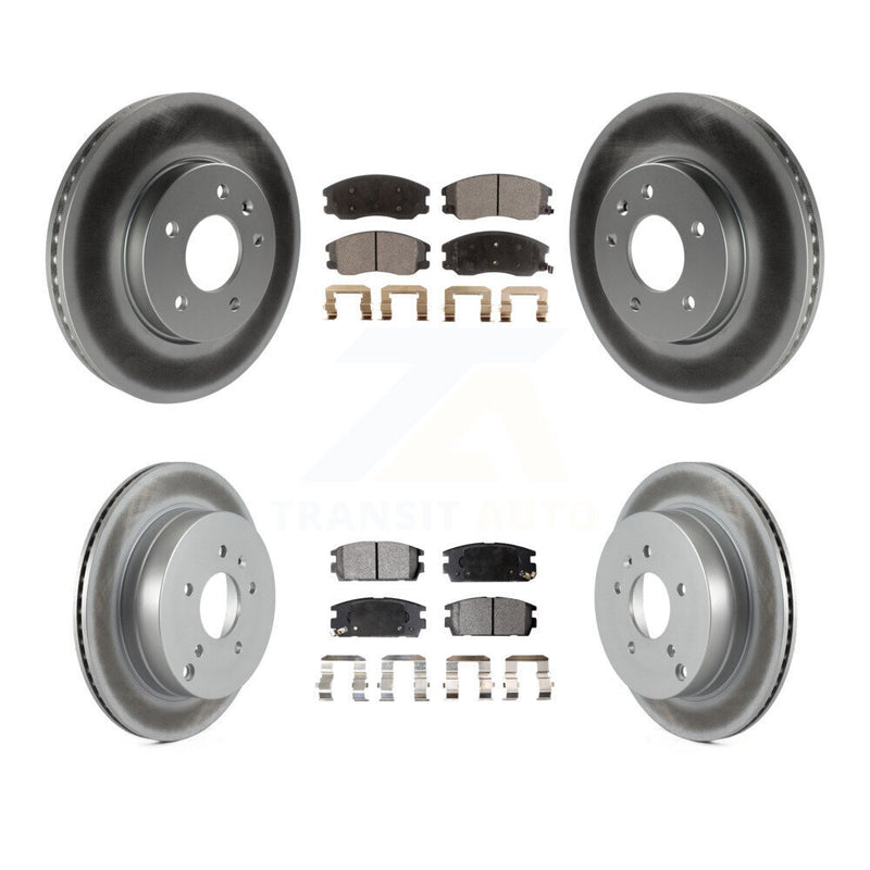 Transit Auto KGF-100603 Disc Brake Kit for 2007-2015 Chevrolet Captiva Sport, Saturn Vue and More - Front and Rear