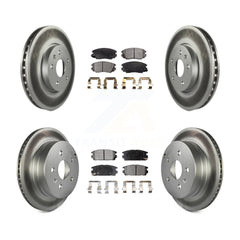Transit Auto KGF-100611 Disc Brake Kit for 2010-2017 GMC Terrain, Chevrolet Equinox - Front and Rear
