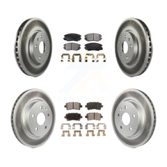 Transit Auto KGF-100612 Disc Brake Kit for 2010-2020 Chevrolet Malibu Limited, Chevrolet Impala and More - Front and Rear