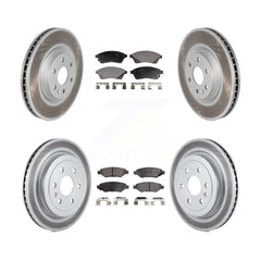 Transit Auto KGF-100613 Disc Brake Kit for 2010-2016 Saab 9-4X, Cadillac SRX - Front and Rear