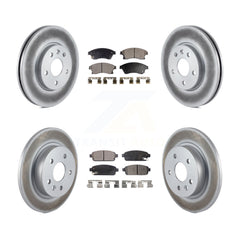 Transit Auto KGF-100614 Disc Brake Kit for 2011-2017 Chevrolet Cruze Limited, Chevrolet Sonic, Chevrolet Cruze - Front and Rear
