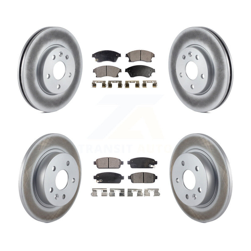 Transit Auto KGF-100614 Disc Brake Kit for 2011-2017 Chevrolet Cruze Limited, Chevrolet Sonic, Chevrolet Cruze - Front and Rear
