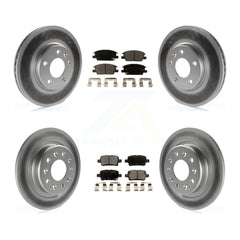 Transit Auto KGF-100622 Disc Brake Kit for 2016-2020 Chevrolet Equinox, GMC Terrain and More - Front and Rear